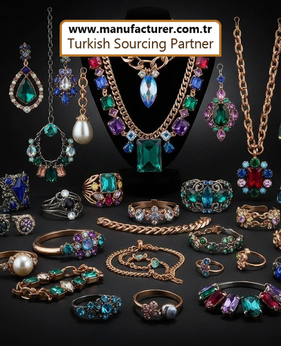 Fashion jewelry and costume jewelry production costs in Turkey with advanced plating techniques and quality control testing