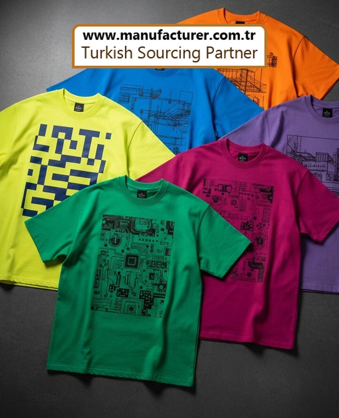High quality oversize t-shirt in neutral colors available for wholesale purchase from Turkish manufacturers