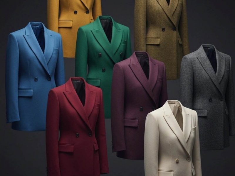 Blazer jacket production cost analysis in Turkey with premium suiting fabrics, tailored construction, and specialized finishing techniques