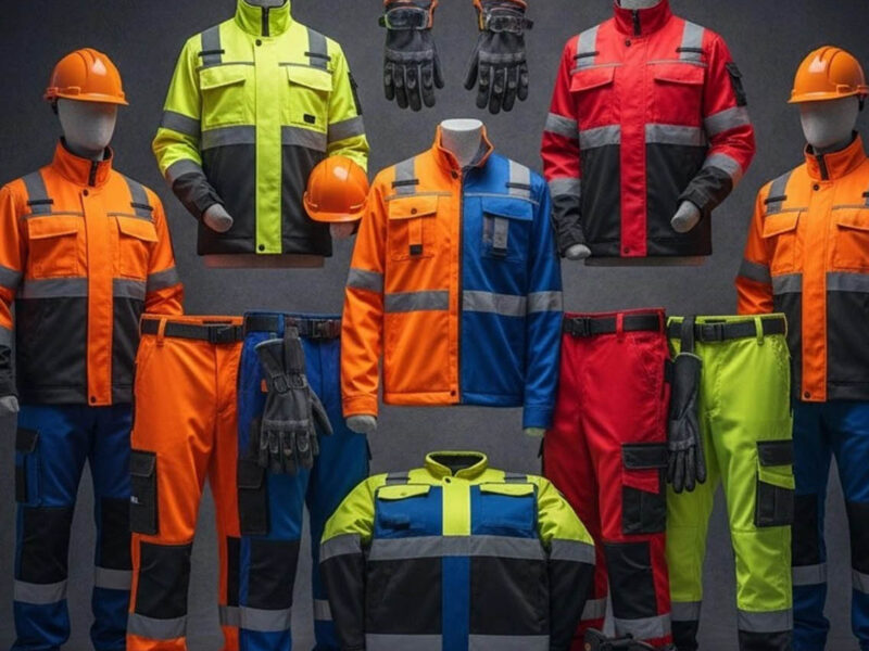 Professional work uniform collection manufactured in Turkey for wholesale and export markets