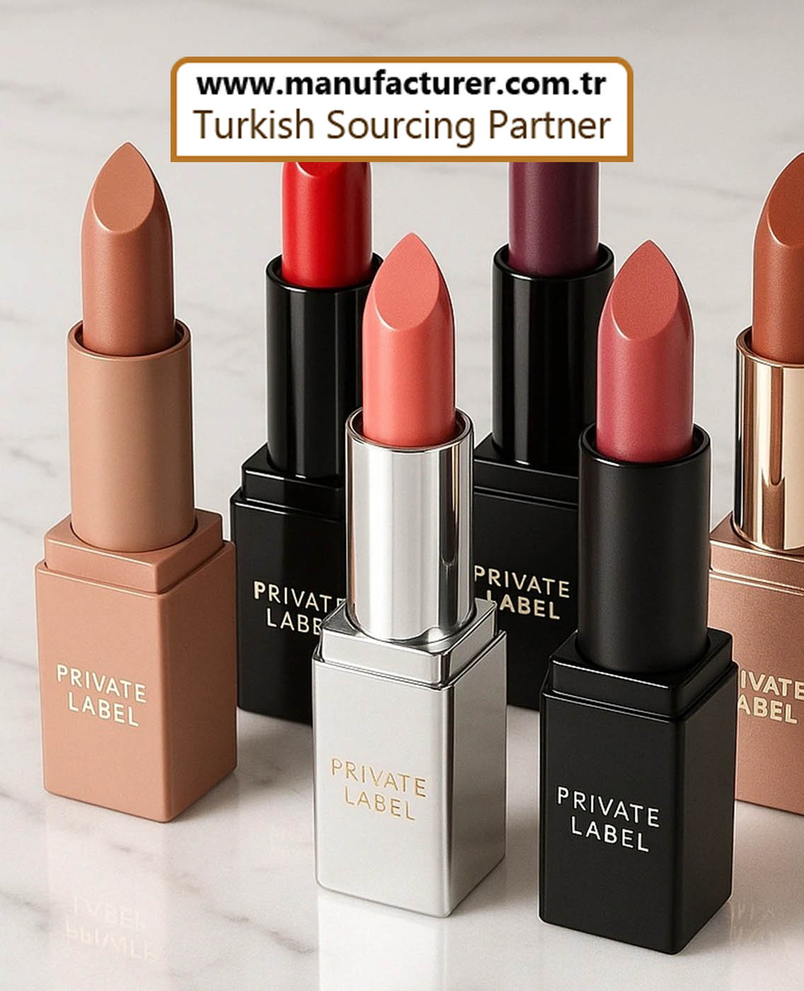 Private label lipstick manufacturing pricing Turkey cosmetic factories matte liquid gloss transfer proof production cost analysis facilities