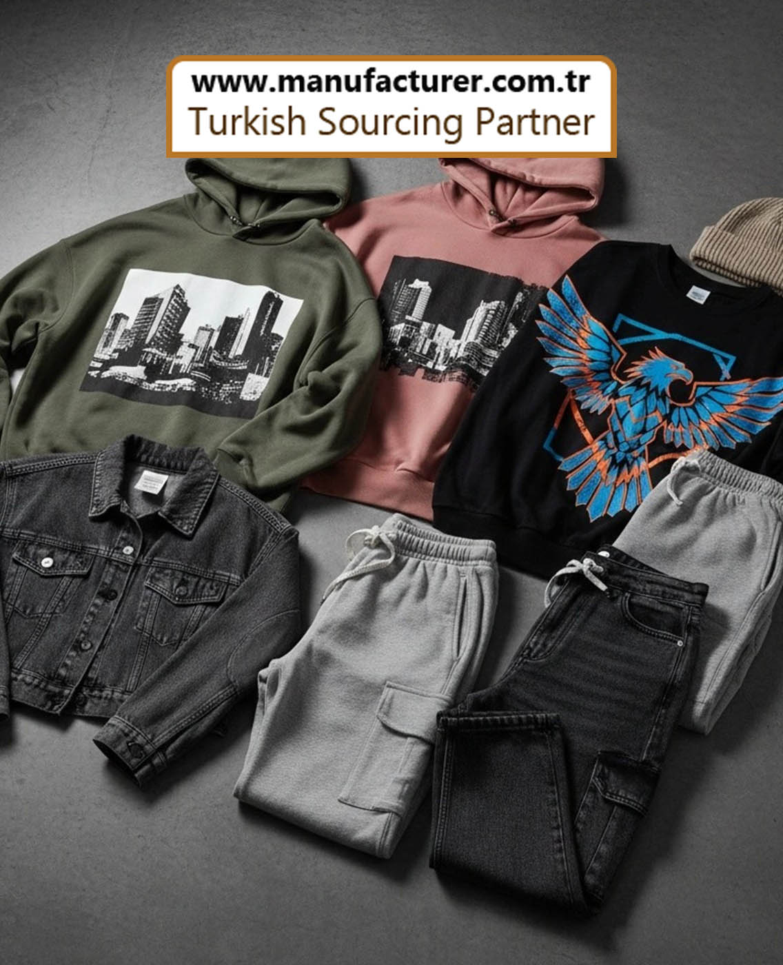 Small batch clothing production and low minimum order quantity manufacturing services for fashion startups and emerging apparel brands