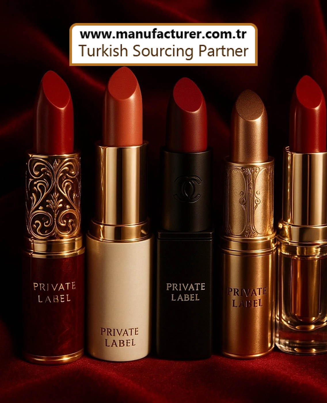 Private Label Lipstick Production Prices in Turkey
