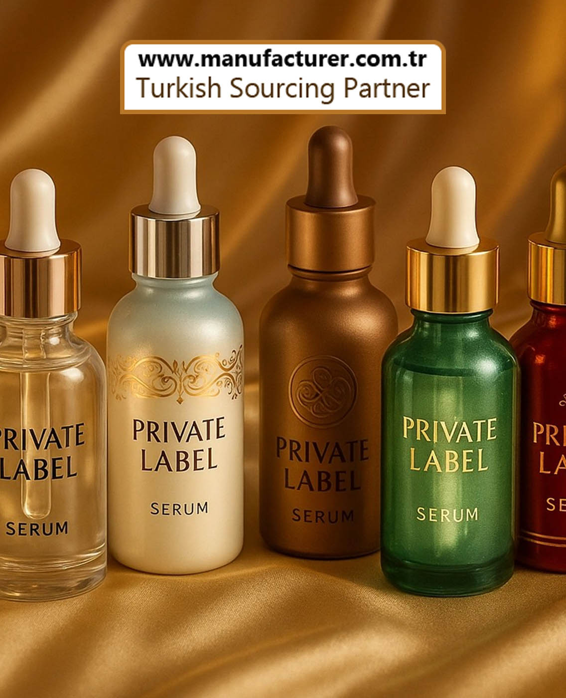 Private label skincare serum manufacturing prices Turkey cost analysis vitamin C hyaluronic acid production