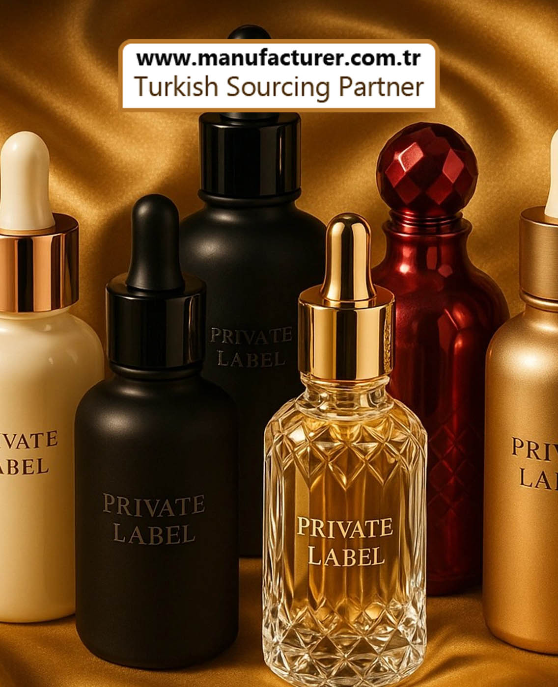 Private Label Skincare Serum Production in Turkey